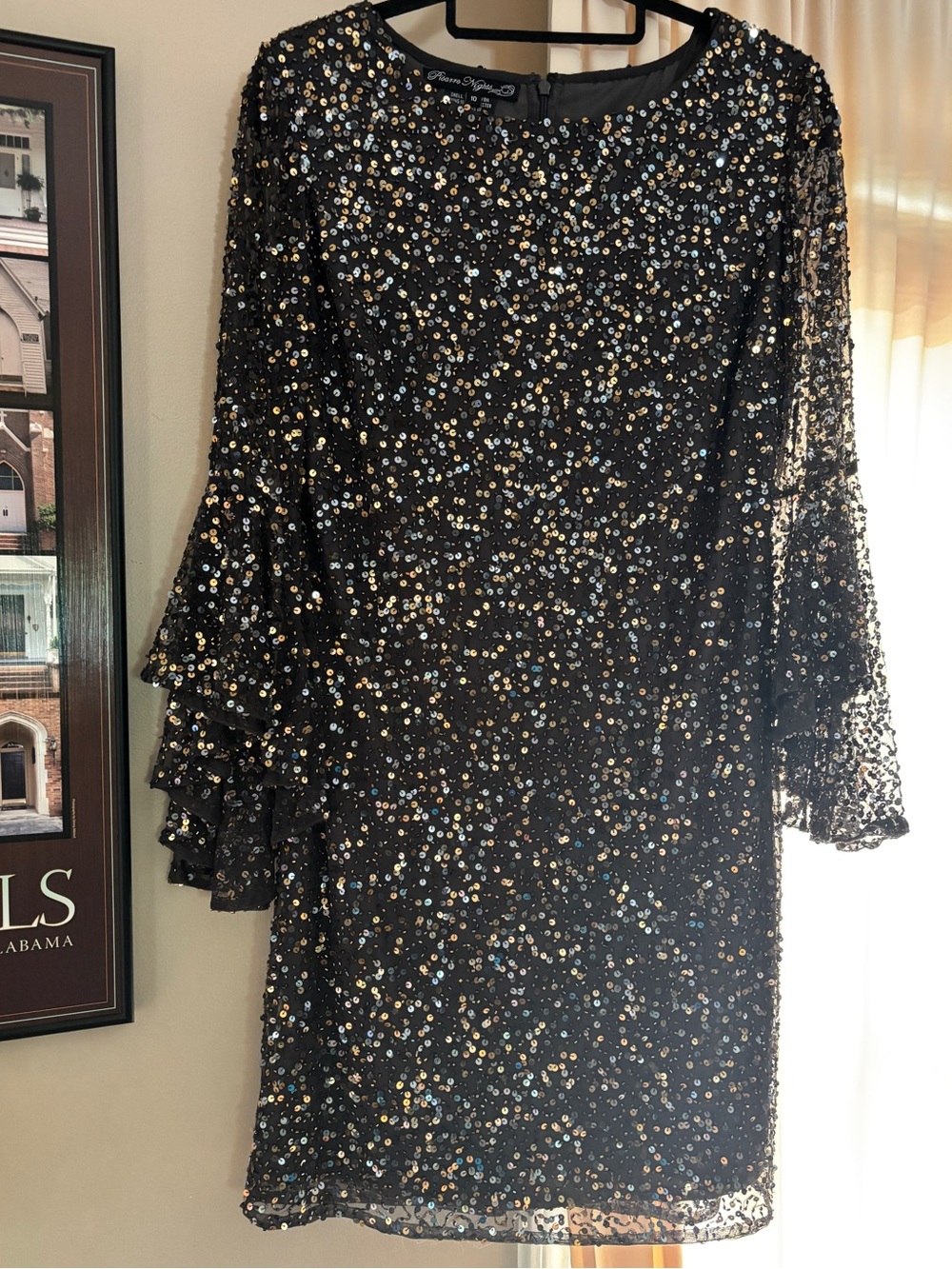 Pisarro Nights Sequined Dress. Size-10
Worn once.